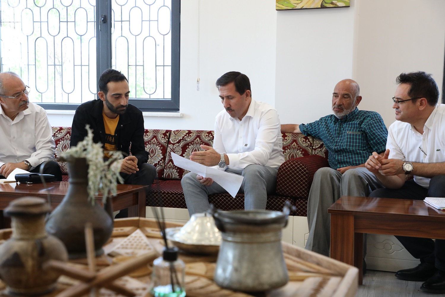 Başkan'dan mahalle ziyaretleri