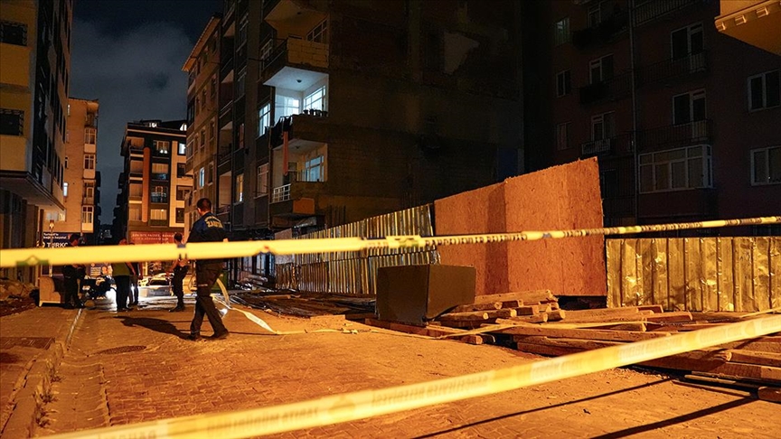 6 katlı bina boşaltıldı