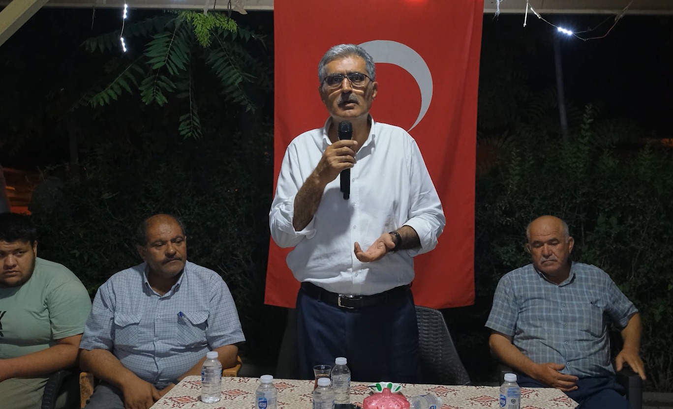 Recep Konuk üreticilerle buluştu