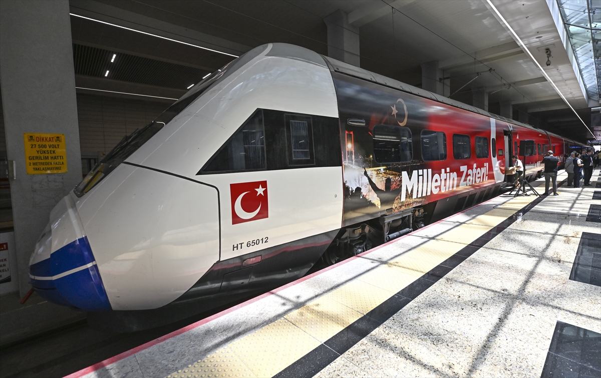 15 Temmuz treni yola çıktı