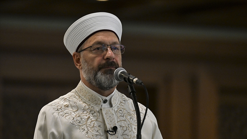Diyanet İşleri Başkanı'ndan muharrem ayı mesajı