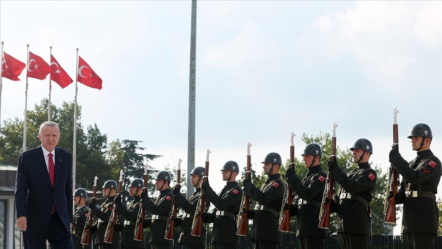 Cumhurbaşkanı Erdoğan KKTC'de