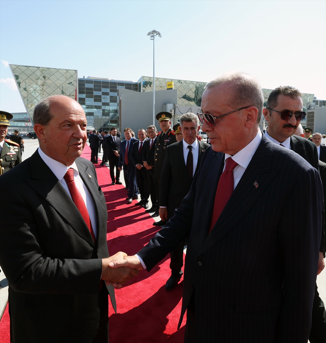 Cumhurbaşkanı Erdoğan, KKTC'den ayrıldı