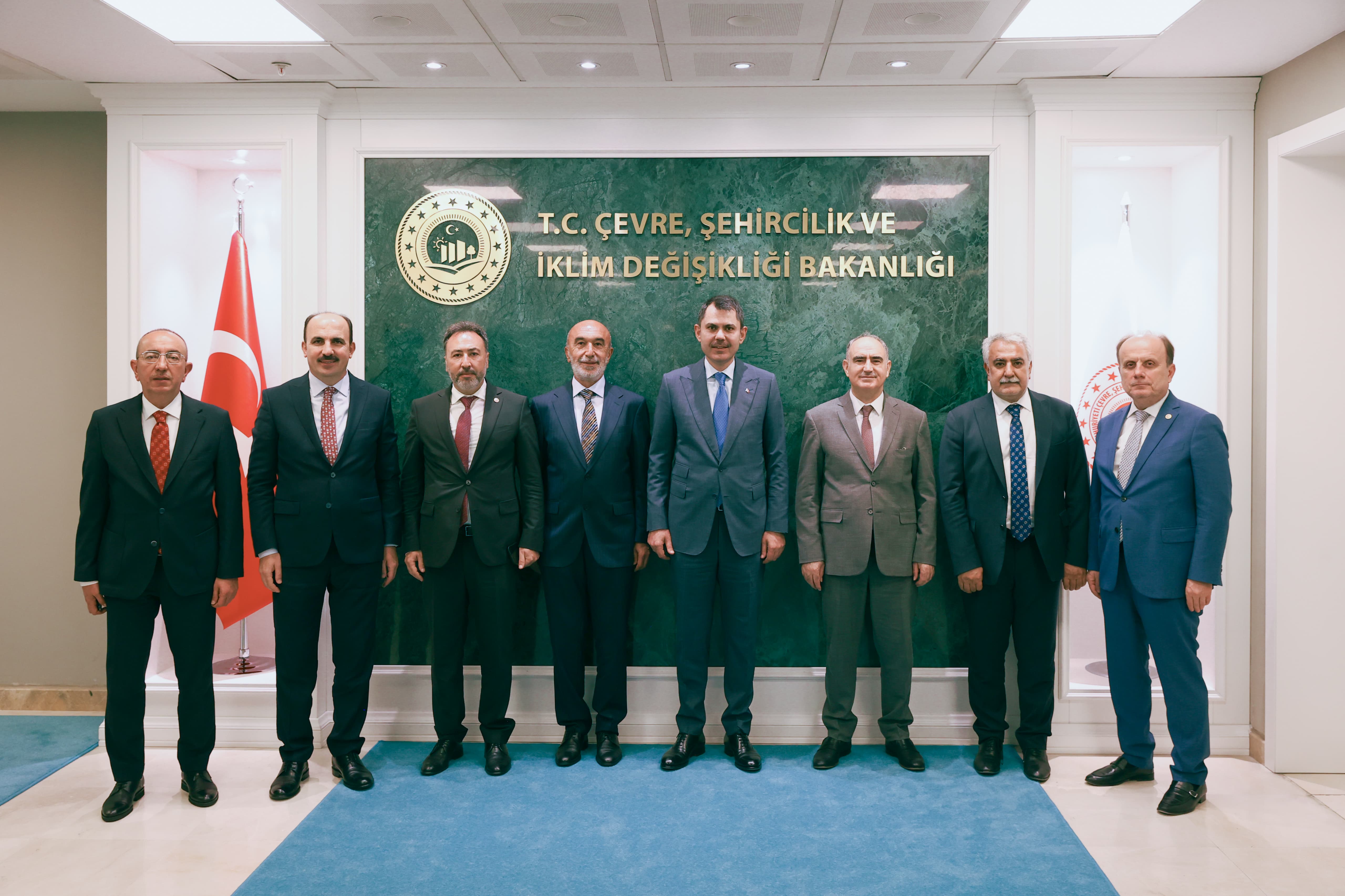 Konya protokolünden Bakanlar'a ziyaret