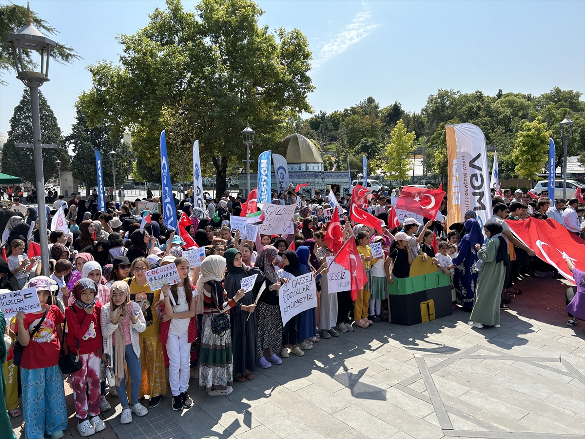Gazze için tek yürek oldular