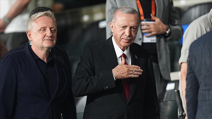 Cumhurbaşkanı Erdoğan, Fatih Terim Stadyumu'nda