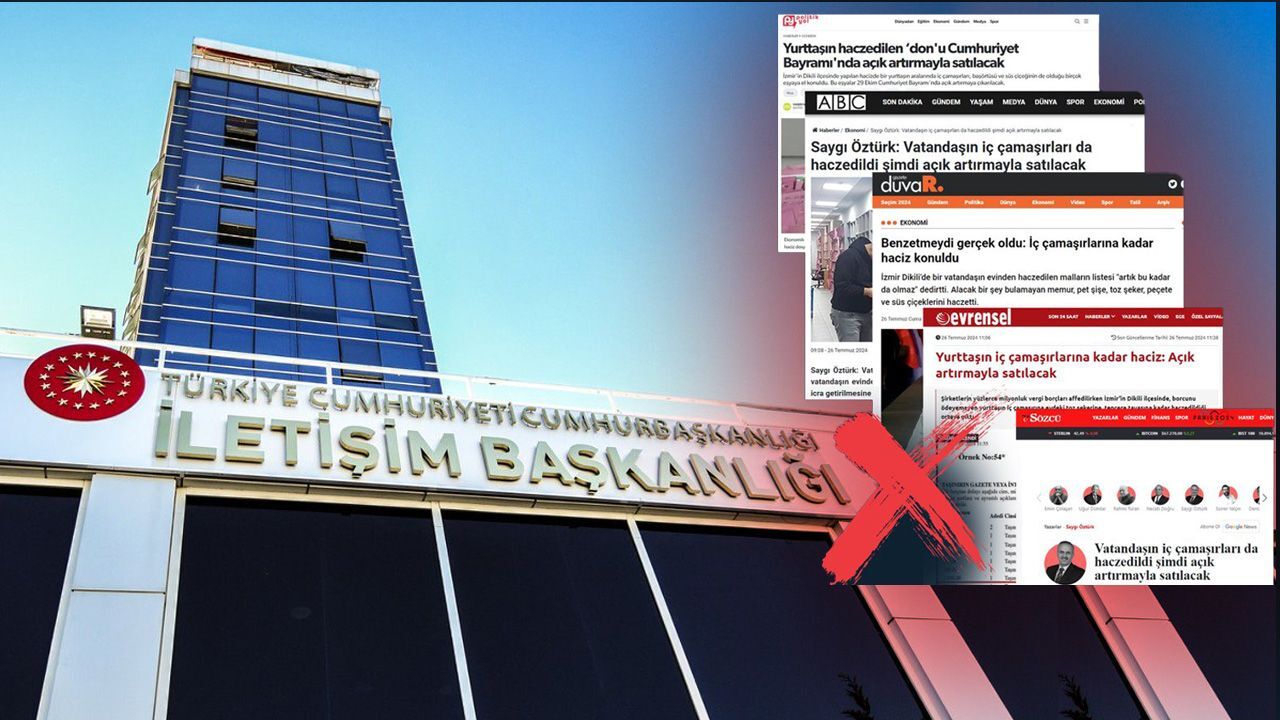 "Vatandaşın iç çamaşırına haciz" iddiası !