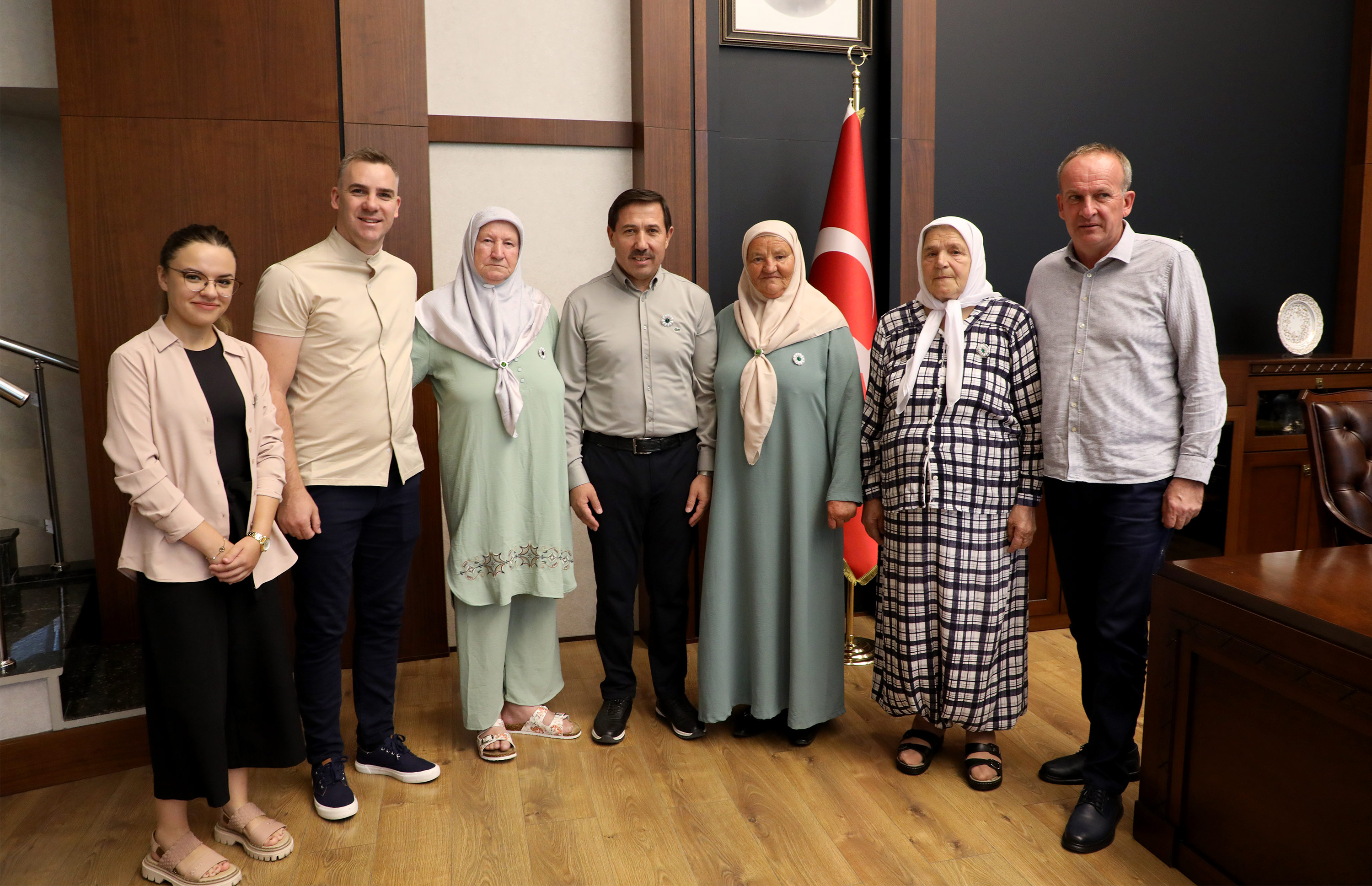 Bosnalı şehit annelerinin ziyareti