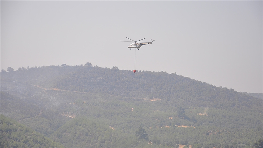 Manisa, Uşak ve Muğla'daki orman yangınları kontrol altında