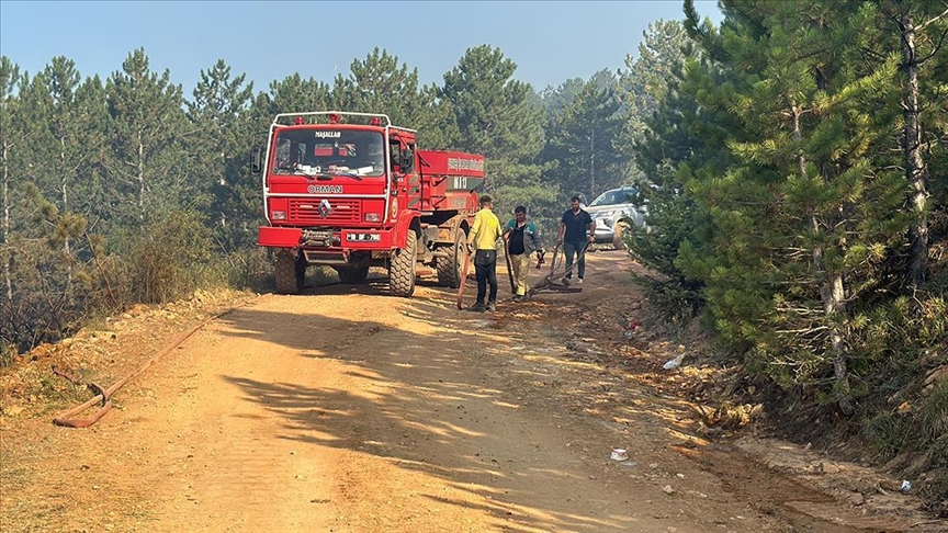 Çankırı'da orman yangını