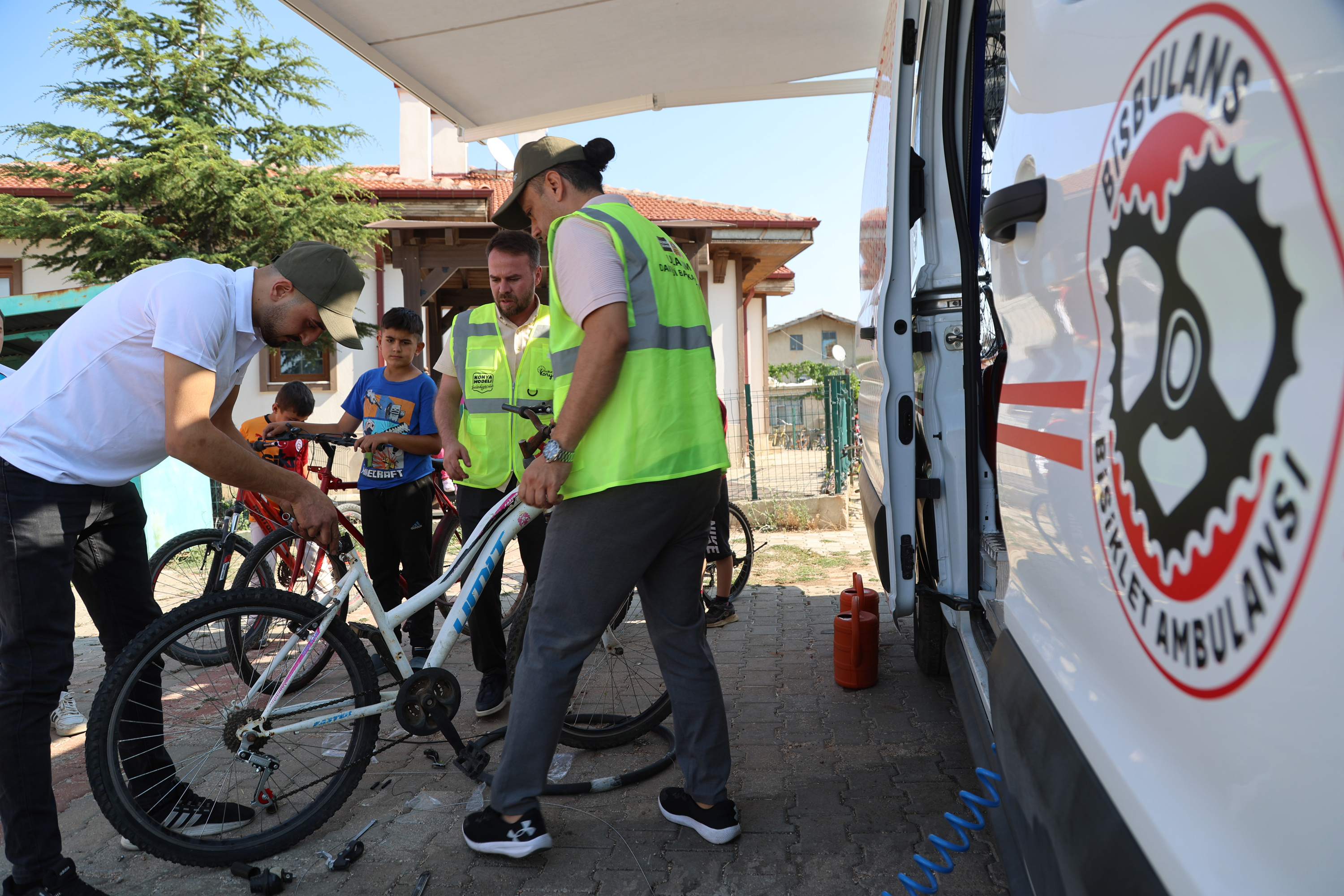 Konya'da dikkat çeken yeni proje ''Bisbulans'' hizmeti