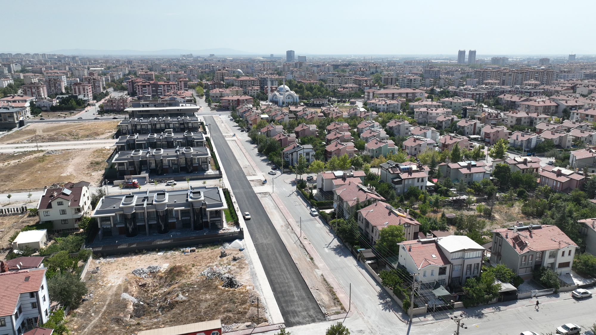 Asfalt çalışmaları sürüyor