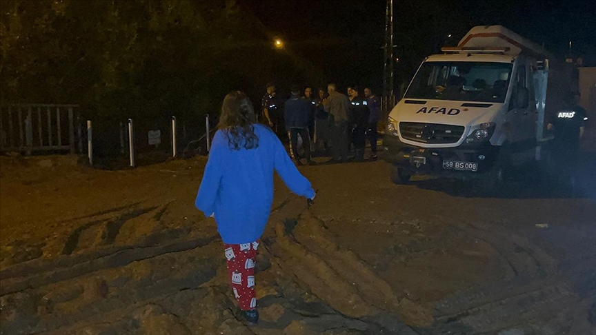 Sivas'ın Ulaş ilçesinde sel
