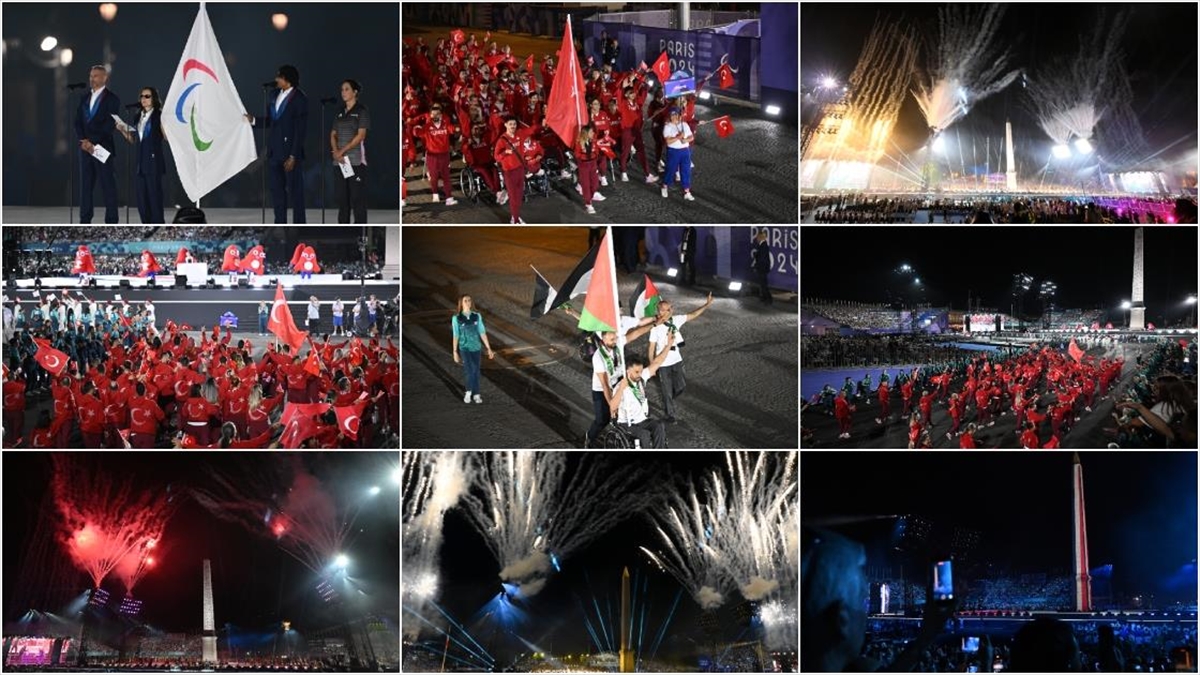 Paris 2024 Paralimpik Oyunları başladı