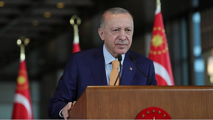 Cumhurbaşkanı Erdoğan'dan 30 Ağustos mesajı