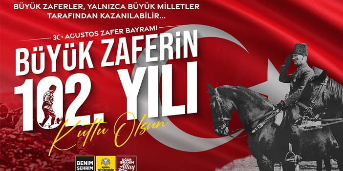 Başkan Altay'dan 30 Ağustos mesajı