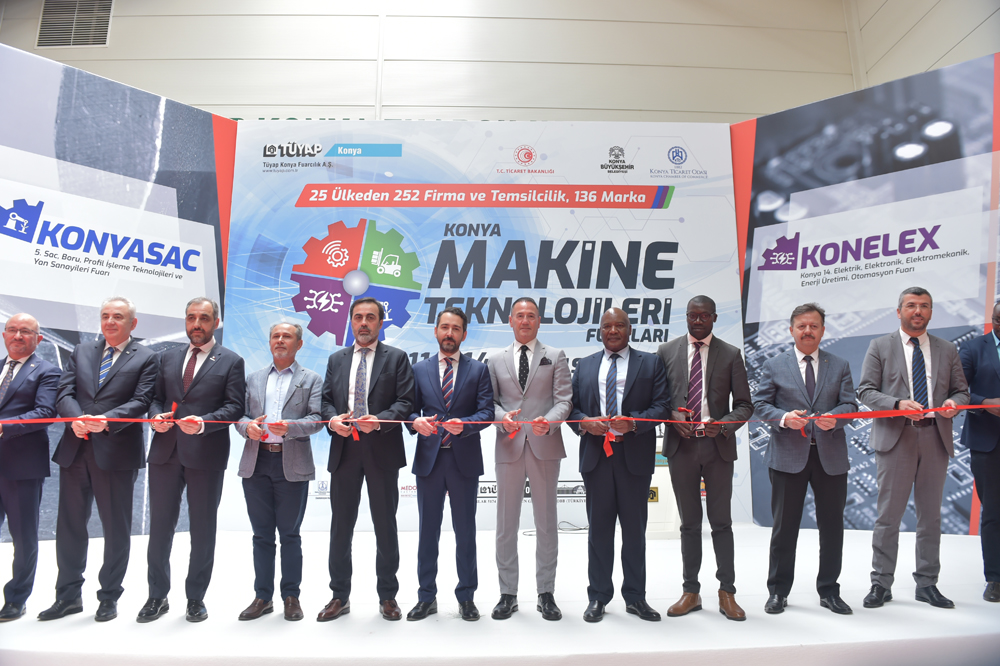 Konya Makine Teknolojileri Fuarları kapılarını açtı