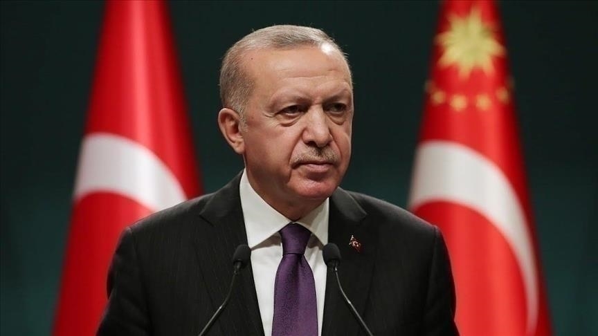 Şehit ailesine başsağlığı mesajı