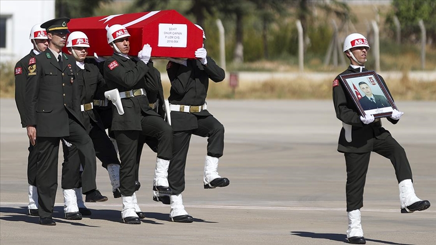Şehidin naaşı Isparta'ya uğurlandı