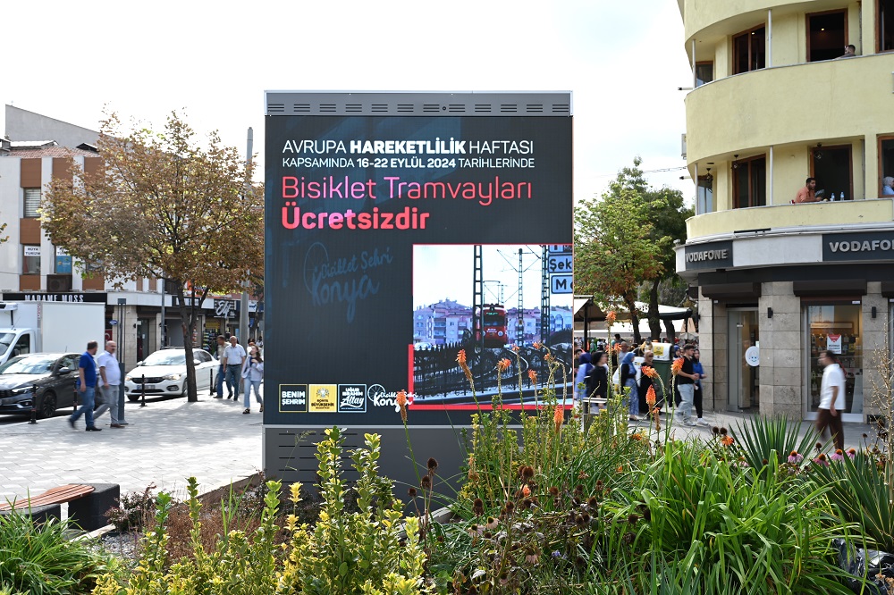 Projeye Türkiye'den Konya seçildi