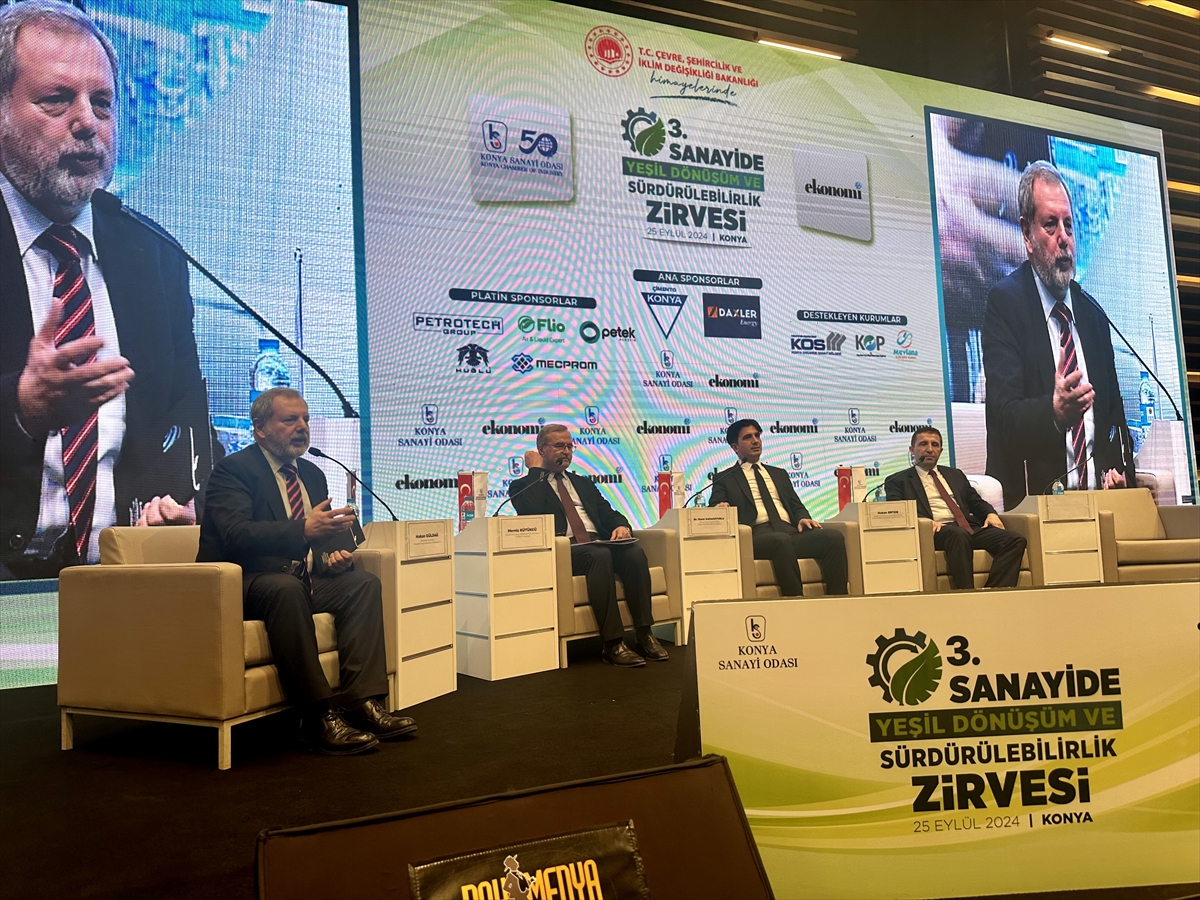 Konya'da "Yeşil Dönüşüm Zirvesi" düzenlendi