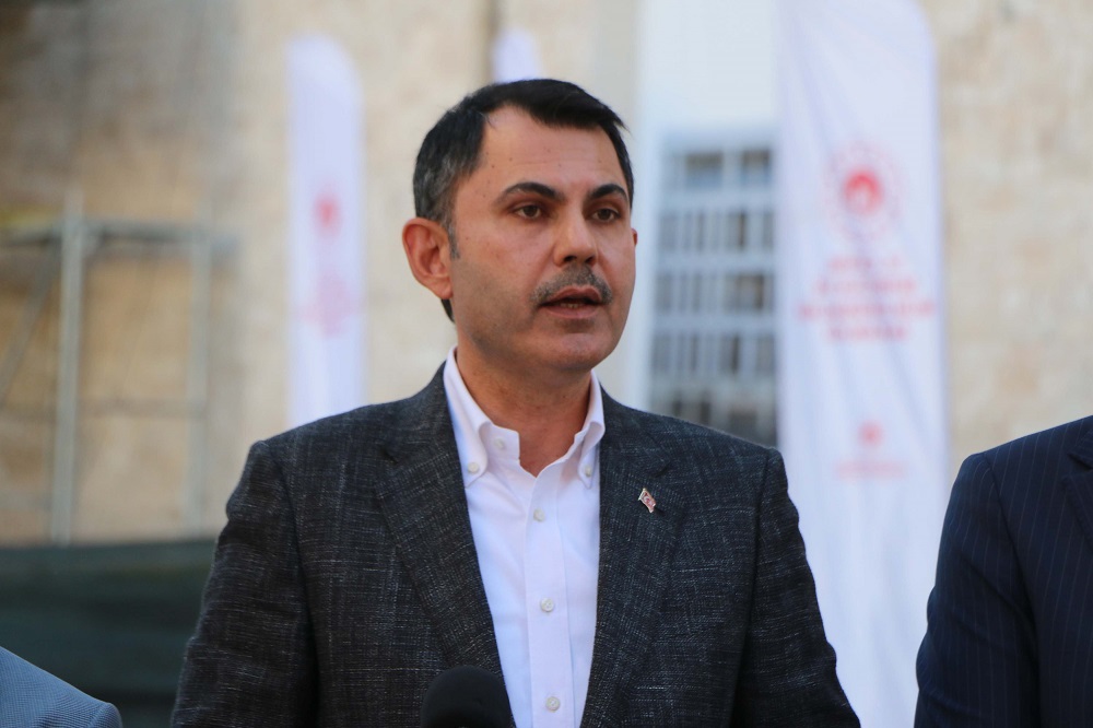 Bakan Murat Kurum'dan açıklamalar