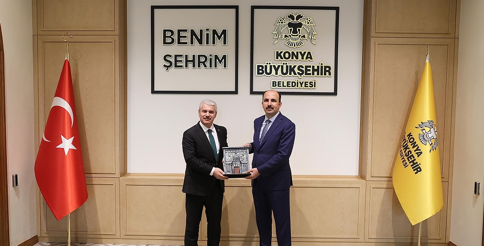 Konya Valisi'nden Başkan'a ziyaret