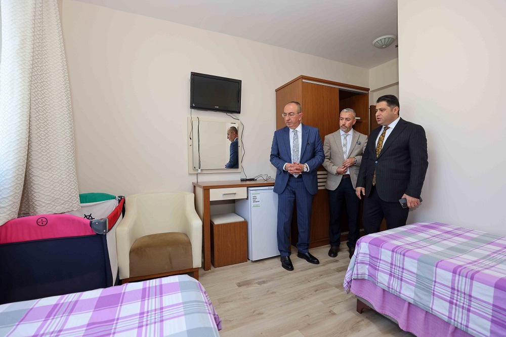 Hasta konuk evi yenilendi