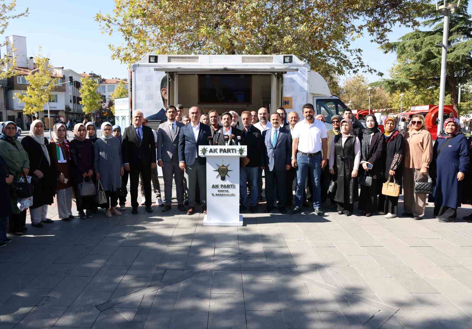 AK Parti Konya İl Başkanlığından tepki