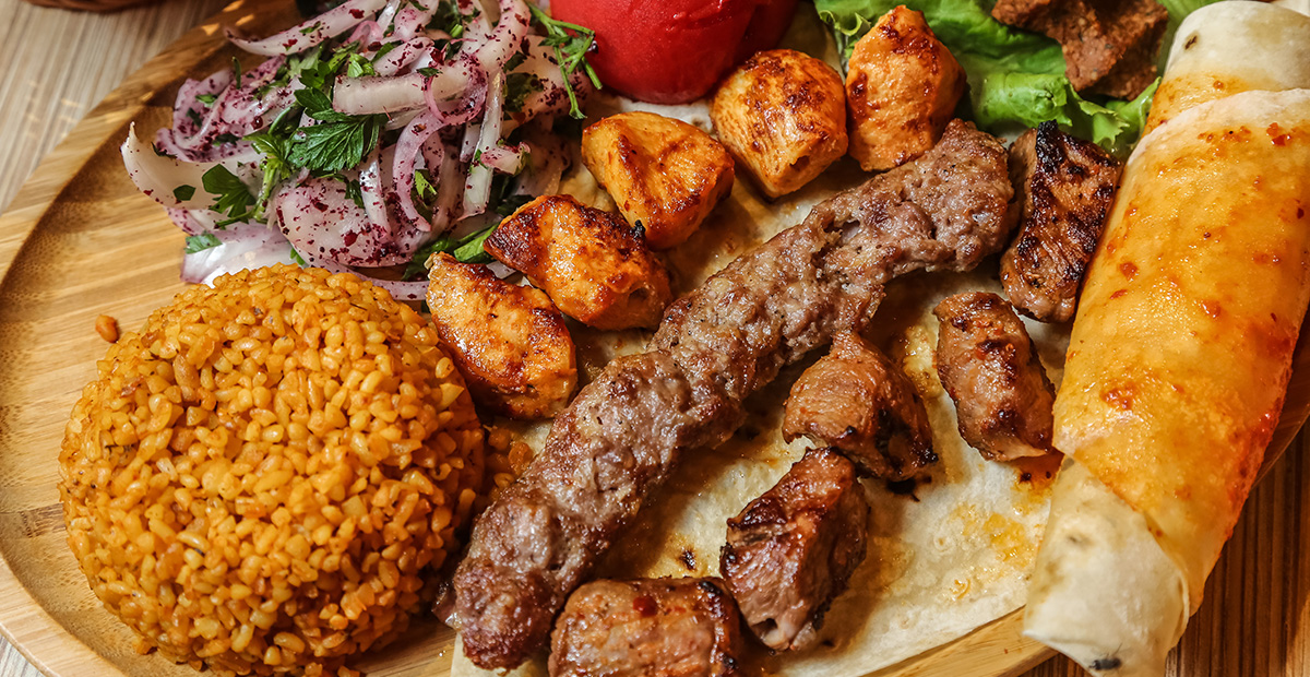 Kebabın içinde yok yok!