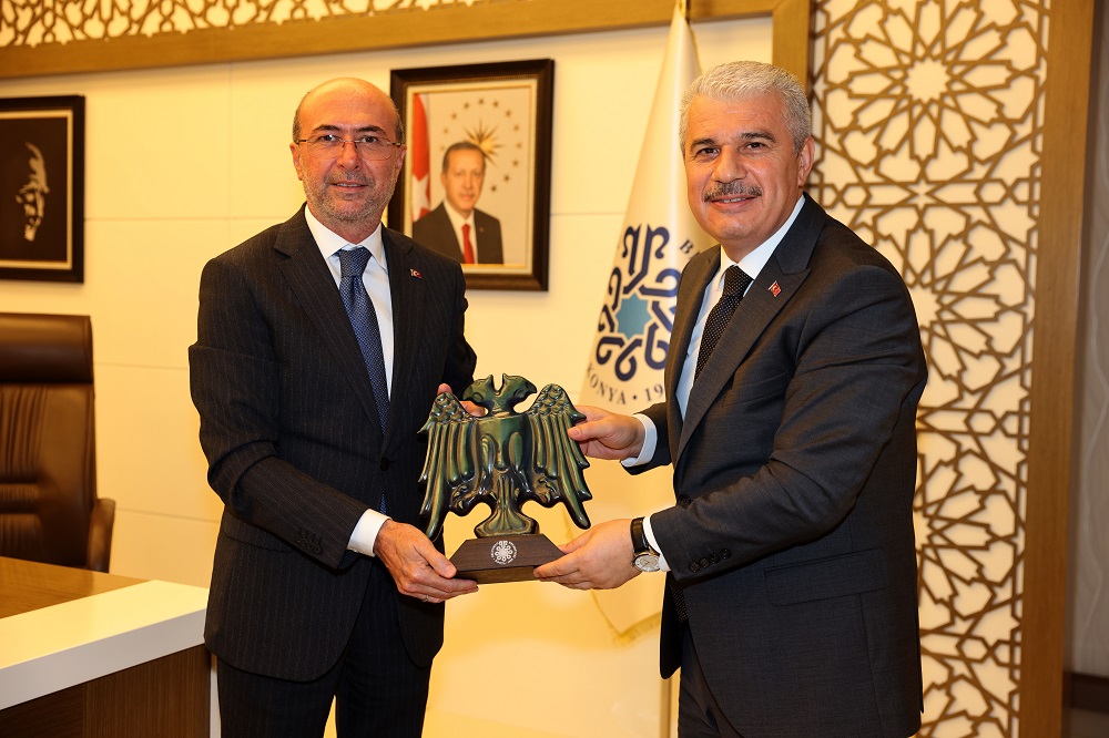 Konya Valisi'nden Başkan'a ziyaret