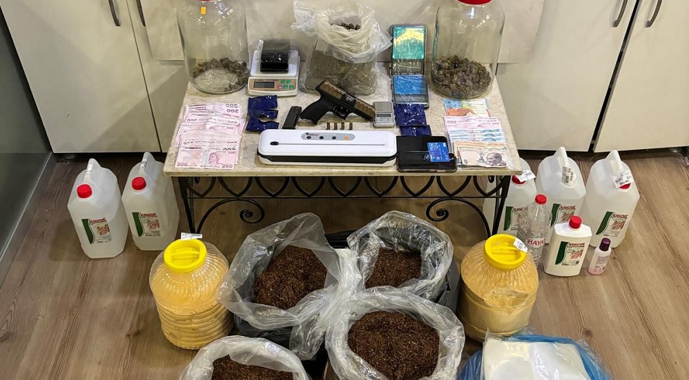 3 milyon liralık uyuşturucu ele geçirildi