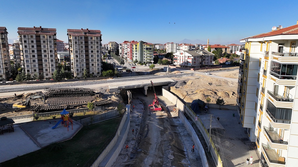 Karaman-Ulukışla hızlı tren hattı çalışmaları