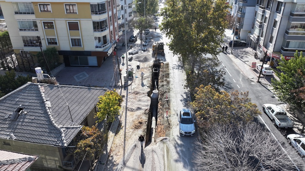 Konya'da altyapı çalışmaları