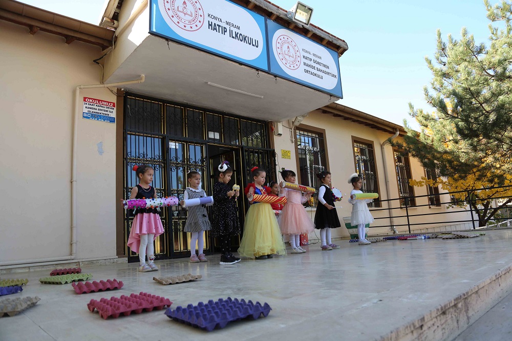 Minikler çevre bilinci kazanıyor