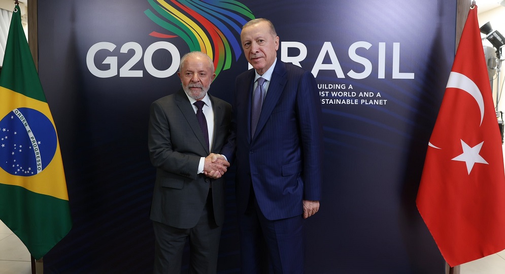 Cumhurbaşkanı Erdoğan Brezilya'da