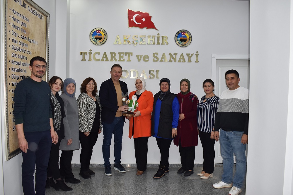 Kadın girişimcilerden teşekkür ziyareti