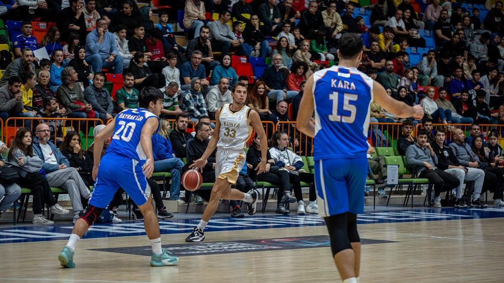 Konyalı basketçilerin galibiyet haftası