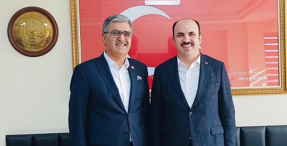Başkan Altay'dan Konuk'a ziyaret