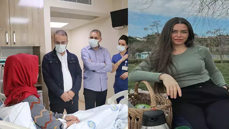 3 çocuk annesini hayata bağladı