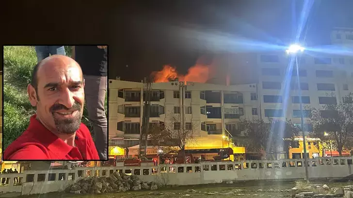 Sivas’ta dershane çatısında yangın