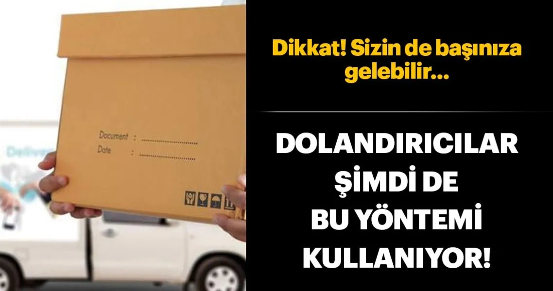 Kargo dolandırıcılığına dikkat