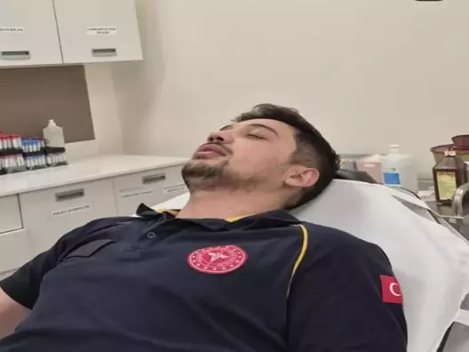 Ambulans şoförünü darbeden sanık, serbest bırakıldı