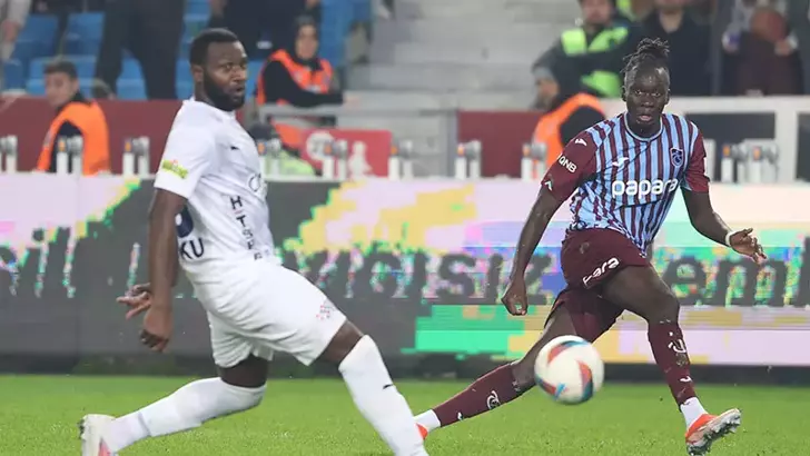 Trabzonspor Kasımpaşa ile berabere kaldı