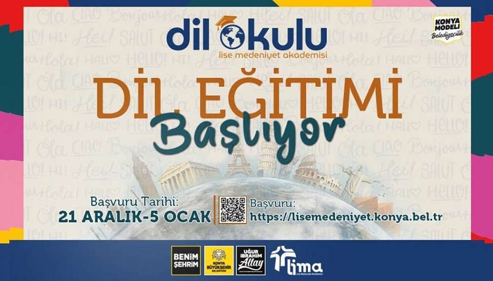 9. ve 10. sınıf öğrencileri için “Dil Okulu”