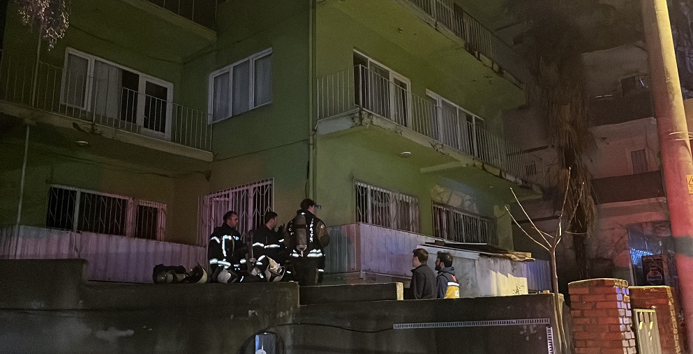 Elektrikli sobanın üzerine bırakılan mendil yangın çıkardı