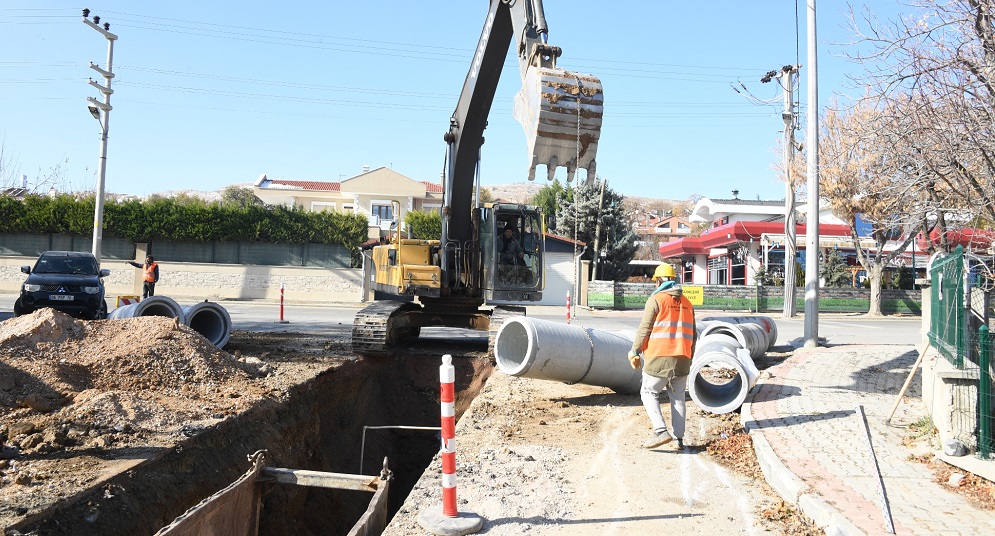 Konya'da altyapı çalışmaları