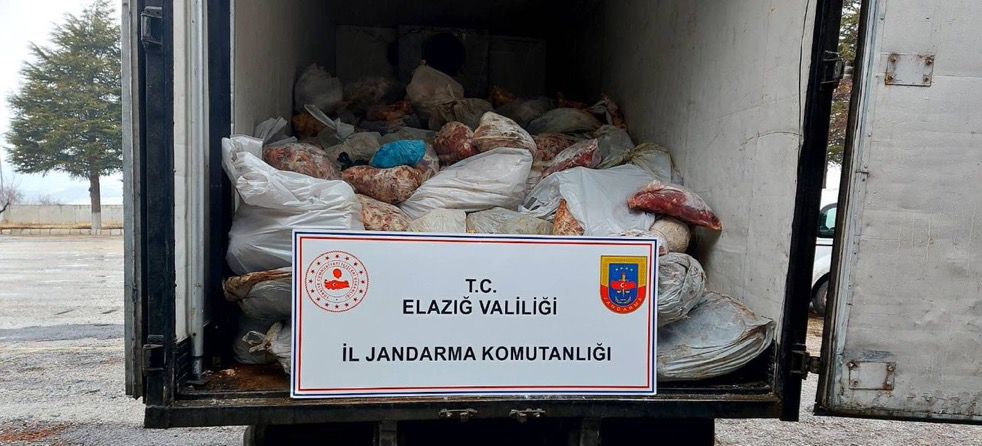 Tonlarca kaçak et ele geçirildi
