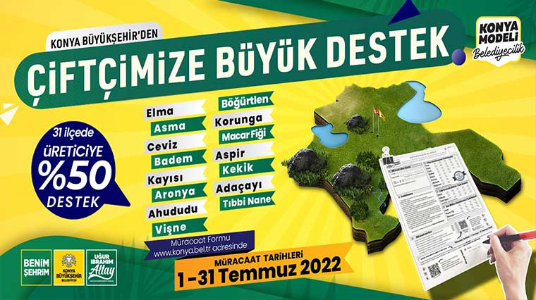 2023 yılı tarımsal destek başvuruları başladı