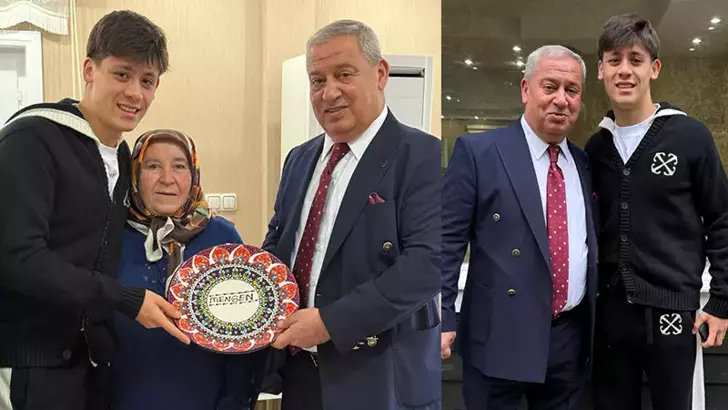Arda Güler baba ocağında